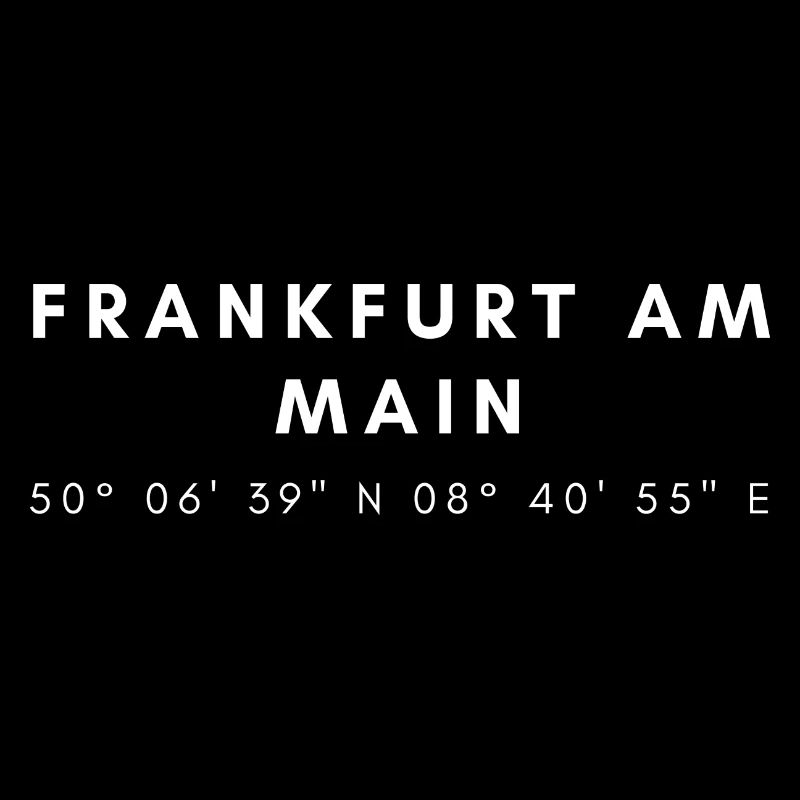 Frankfurt am Main coordinates
