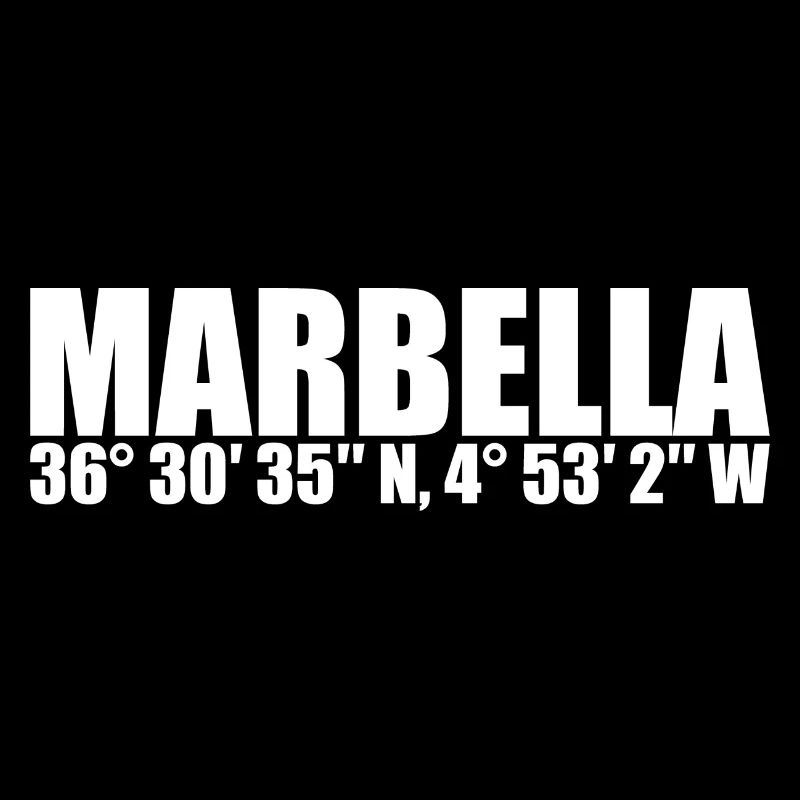 Coordonnées de Marbella