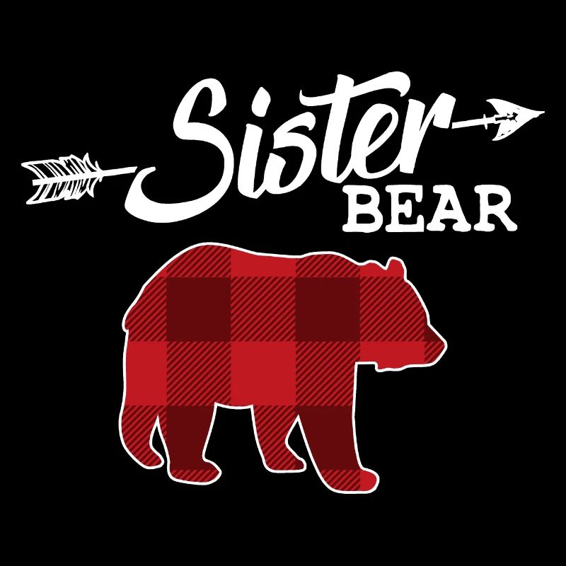 Schwester Bär Kind Geschenk Mädchen Weihnachten