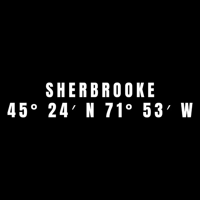Sherbrooke, Canada Coordinates