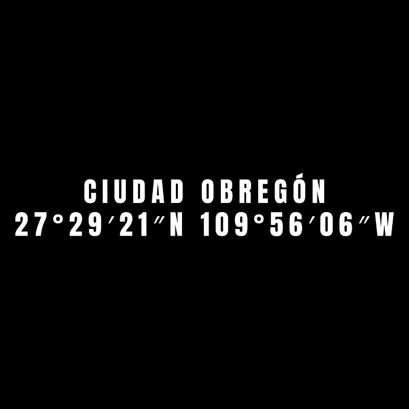 Ciudad Obregón, Mexico Coordinates