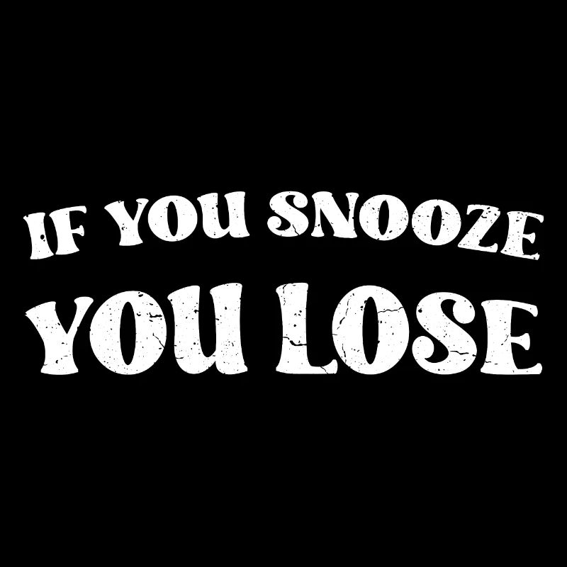 Si vous dormez, vous perdez