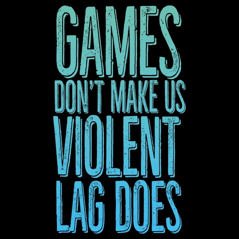 Games don't make us violent, lag does