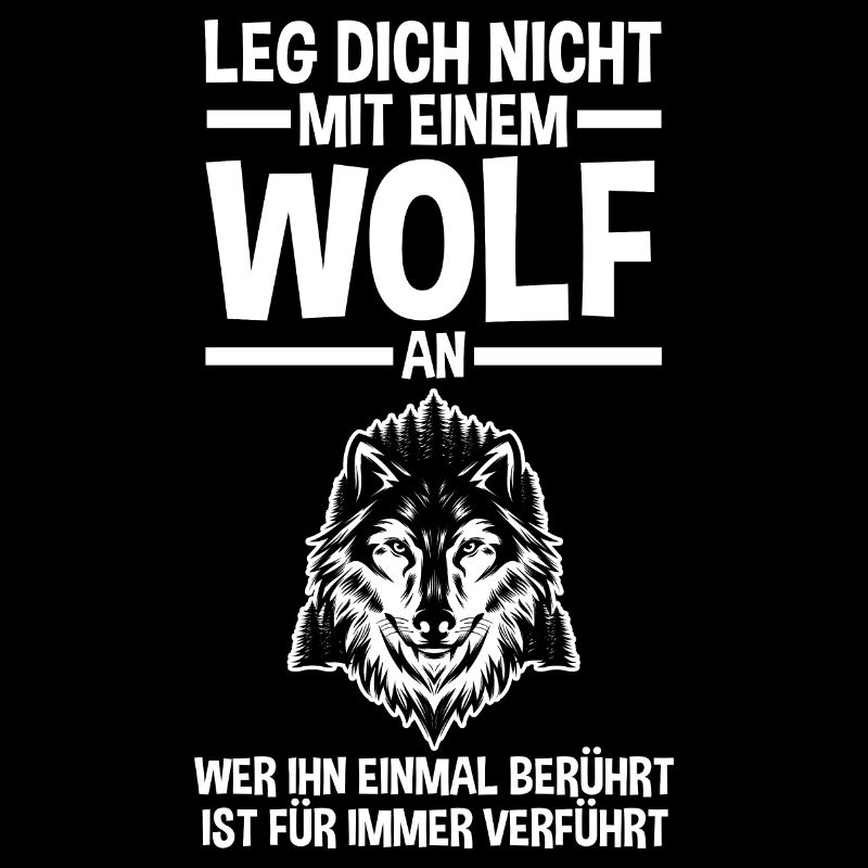 Tier Waldtier Wolf