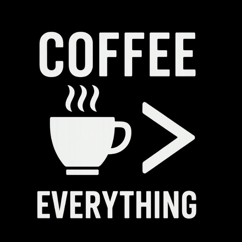 Le café, c’est tout
