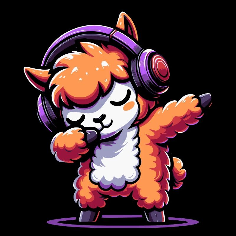 Dabbing Alpaca