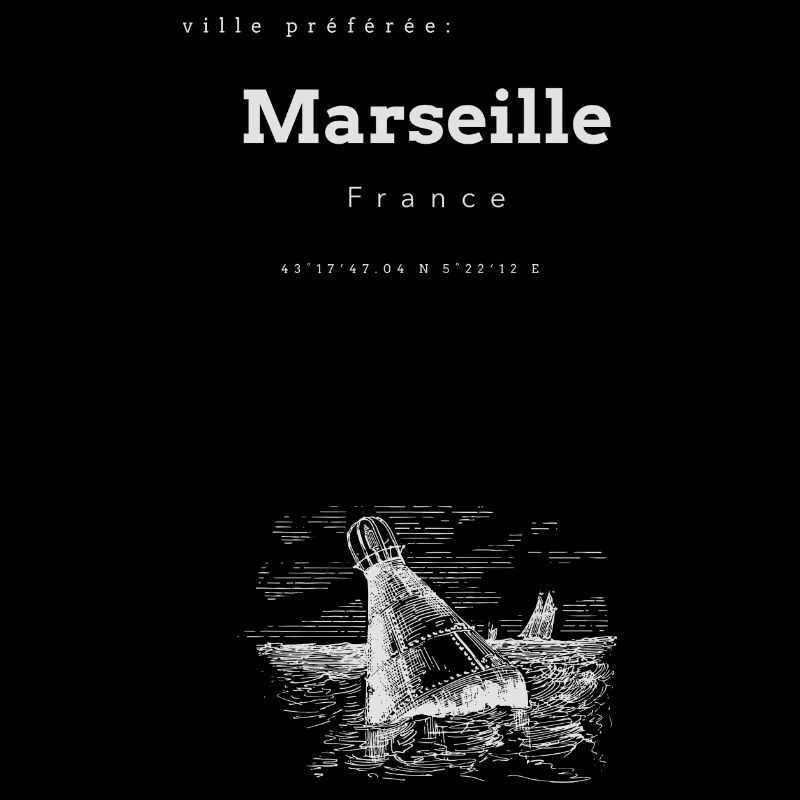 Marseille Favorite City Memory Coordinates