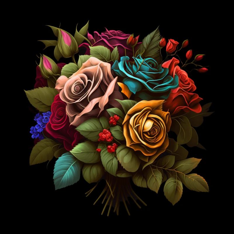 STRAUSS FRÜHLINGSROSEN - WUNDERSCHÖN