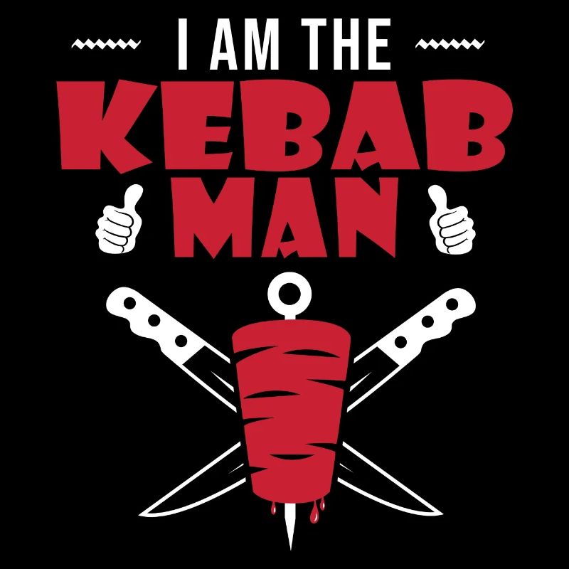 Ich bin der Döner Mann Humor Kebab