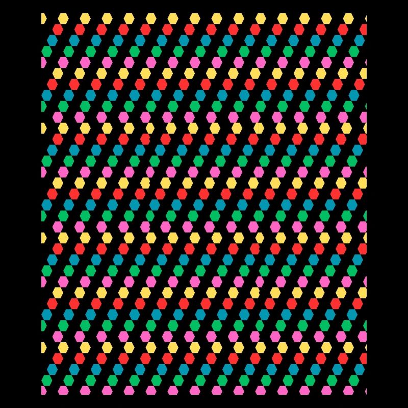 Rhombus pattern design