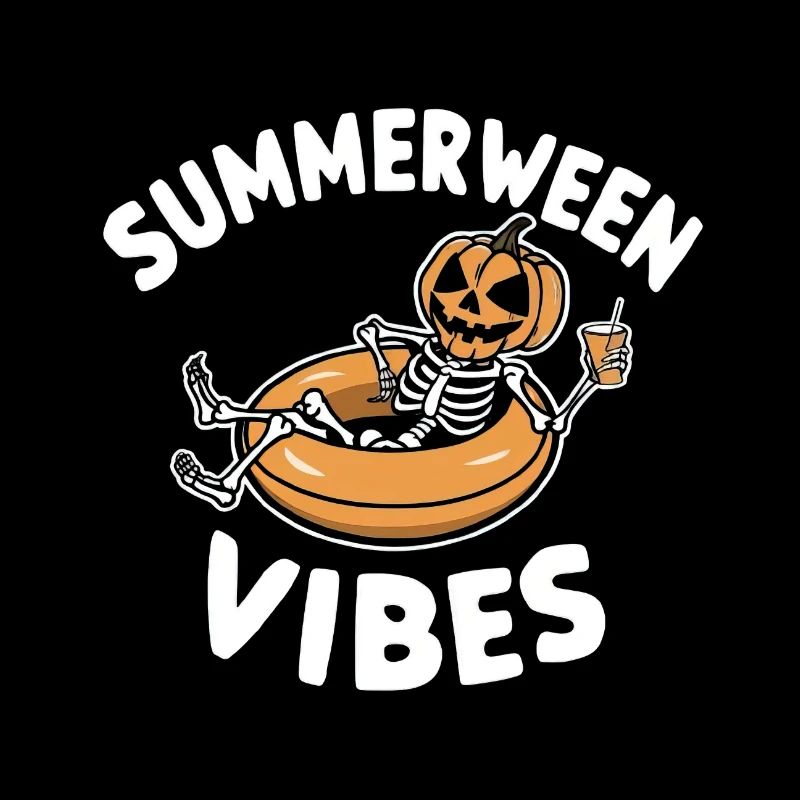 Summerween Vibes Skeleton