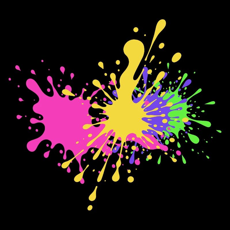 Colorful Blobs Gift Idea Skater