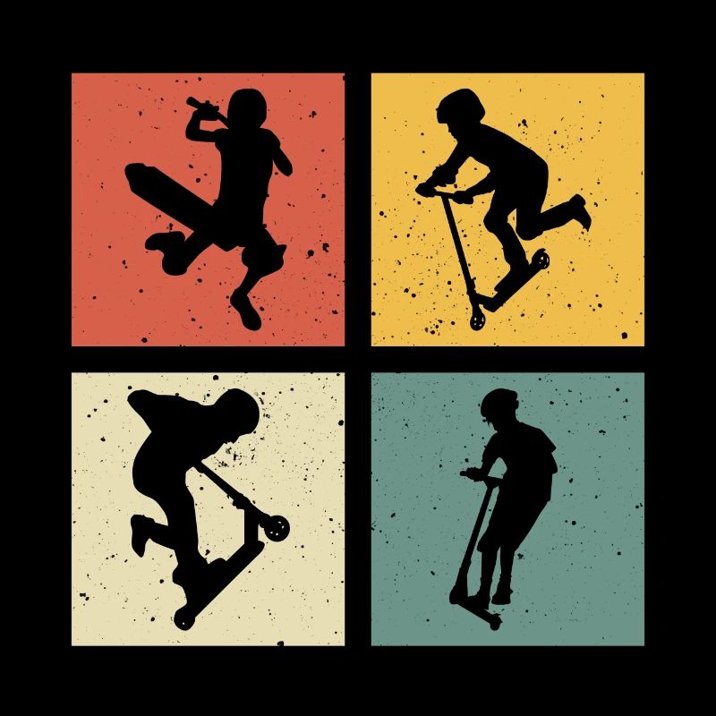 Scooter Retro Scooter Roller