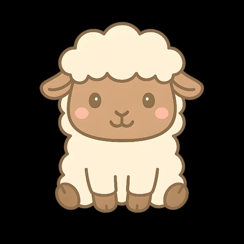 Süßes Baby Schaf