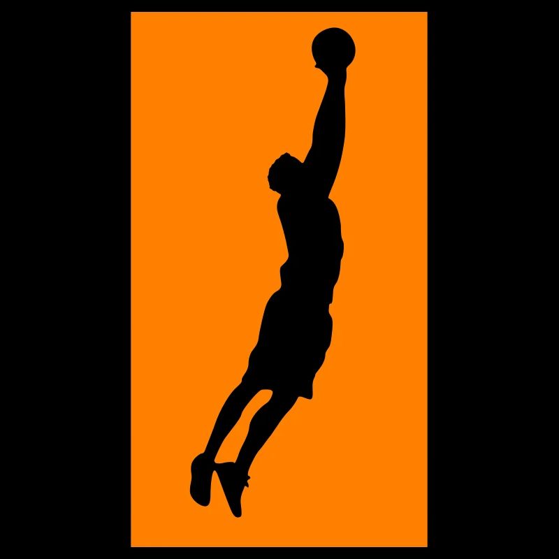 Silhouette de basket-ball