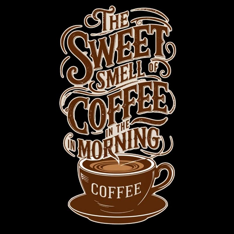 douce odeur du café le matin