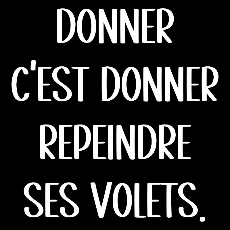 donner c'est donner