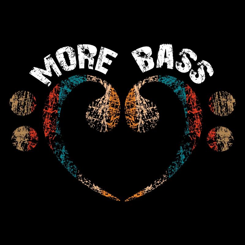 Plus de basses s’il vous plaît, grosse clé de fa