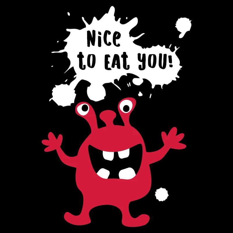 Monster coole Comics Quotes lustig Fun
