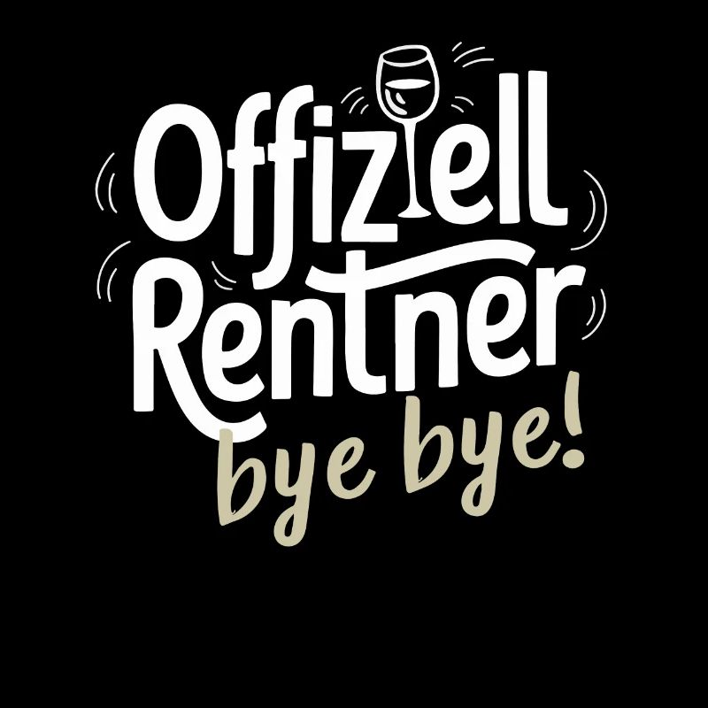 Offiziell Rentner Bye Bye Rente Abschiedsgeschenk