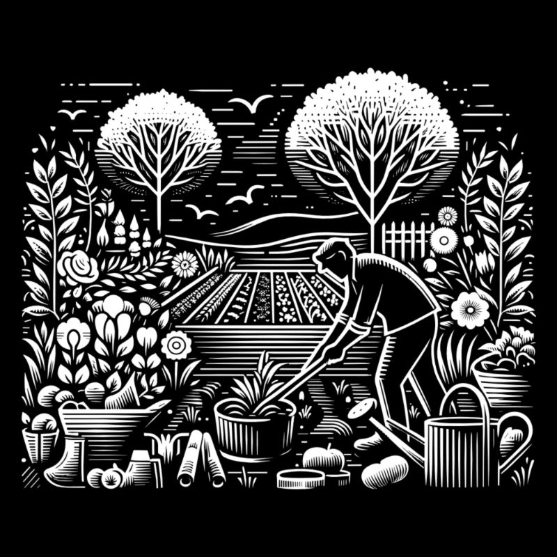 Gartenarbeit