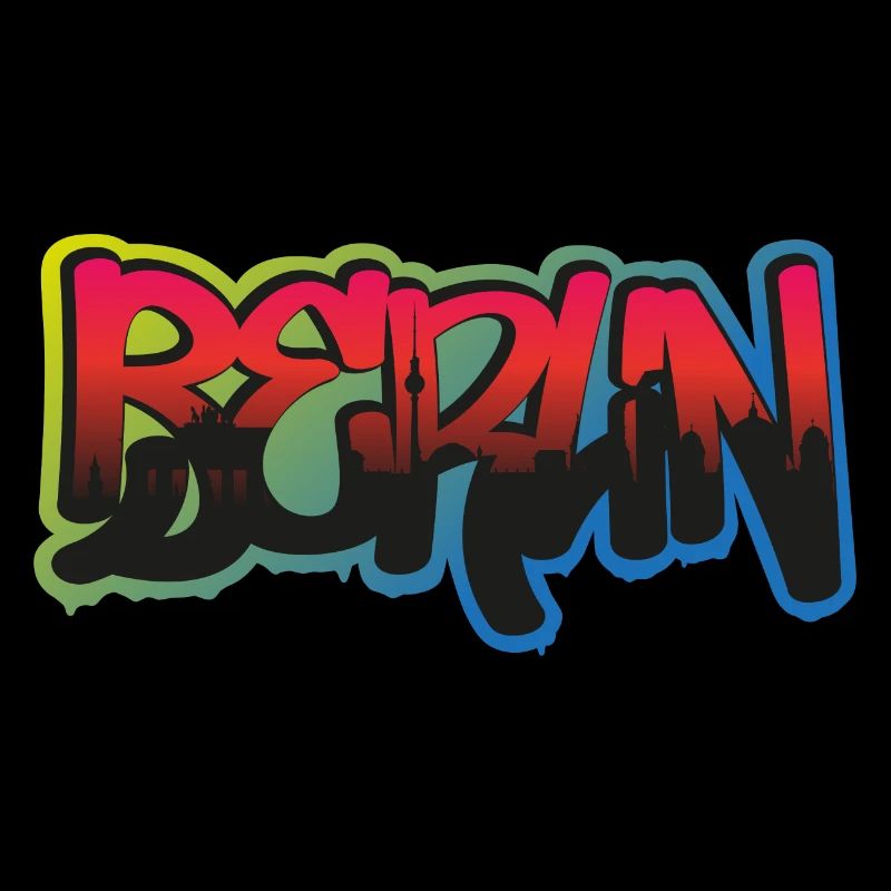 Stadt Berlin Graffiti