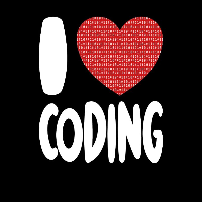 I Love Coding - Programmer T-Shirt