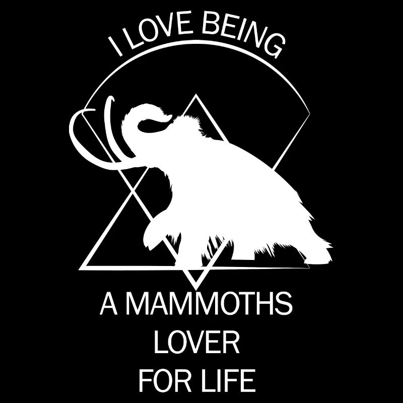 Lustiges Mammut Steinzeit Eiszeit Design Urzeit