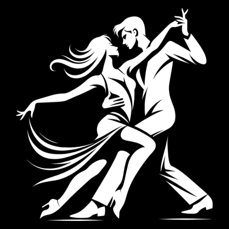 Silhouette de danseuse
