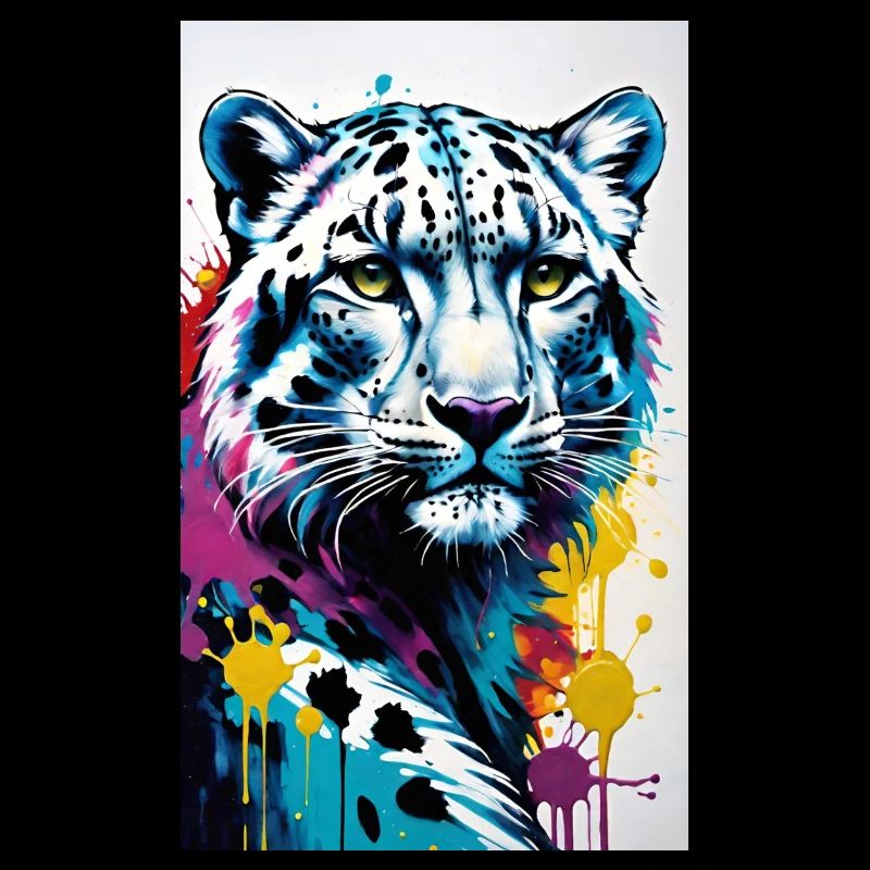 Schneeleopard | Leopard | Raubtier