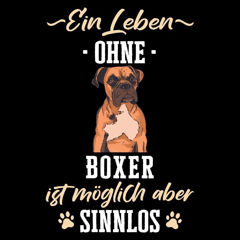 Deutscher Boxer Hund Hundehalter Hunde Boxer