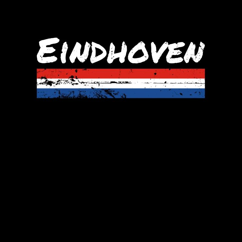 Eindhoven Pays-Bas Drapeau d’époque