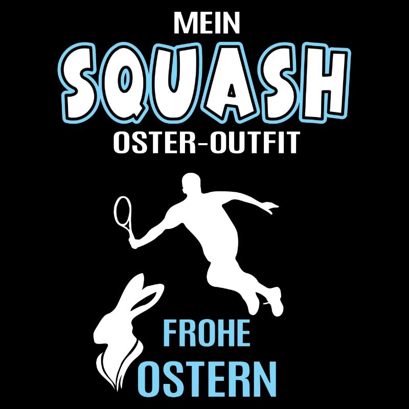 Squash Oster Outfit Ostergeschenk Squasher Spieler
