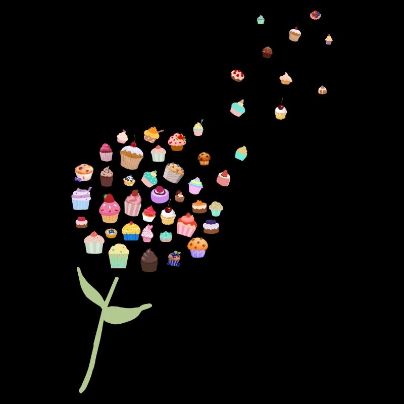 Dandelion Cake Cake Muffins Cupcakes Image