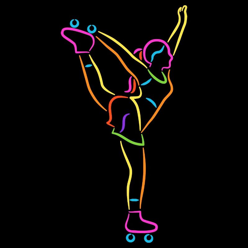 Rollschuhe Roller Skates bunt Mädchen Rollschuh