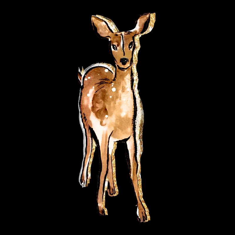 Cute Hand-drawn Deer