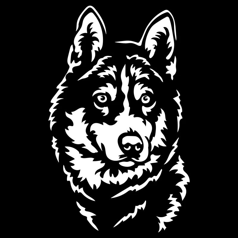 Husky Head "Black Edition"