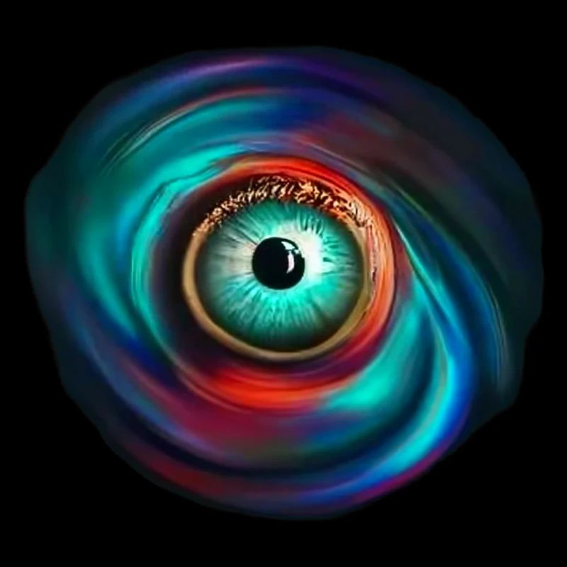 Oeil dans la Spirale Infernale