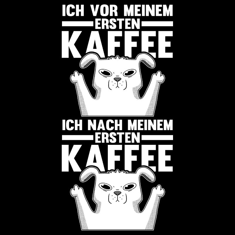 Hund Ich Vor Meinem Ersten Kaffe