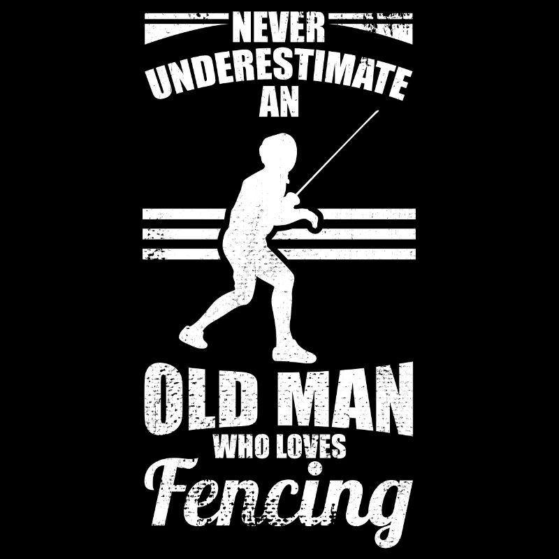 Fechtender Großvater