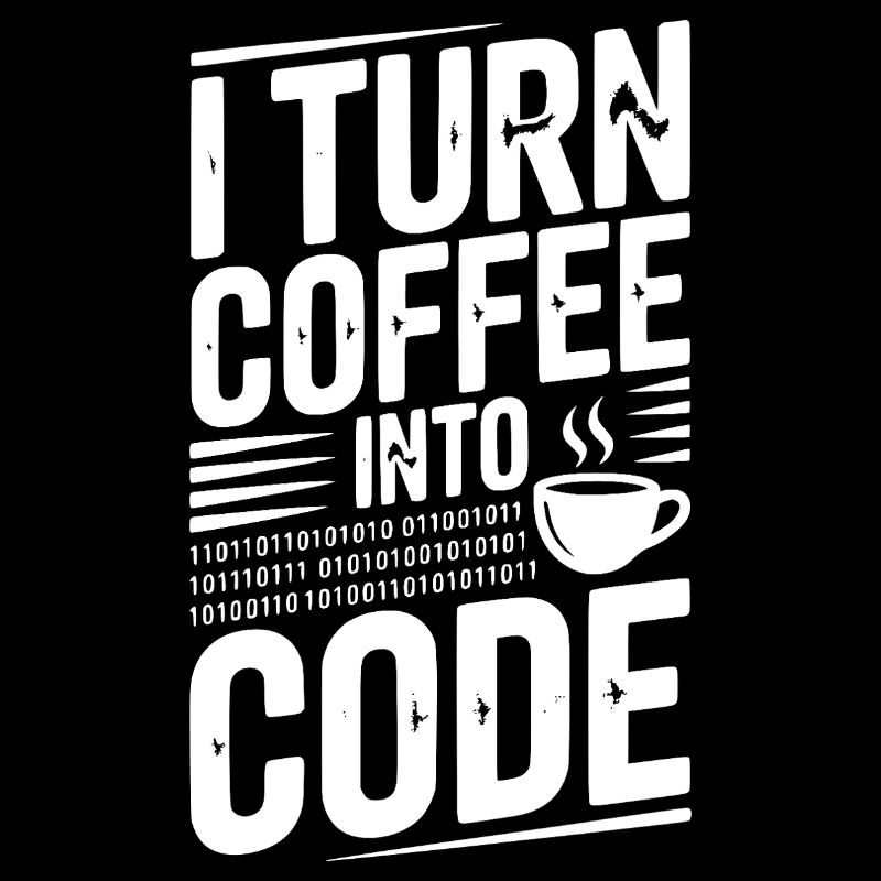 Ich verwandle Kaffee in Code