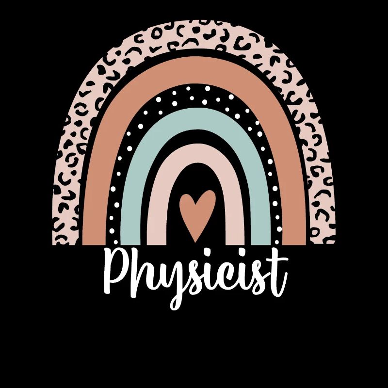 Physicist Rainbow Leopard Funny Physicist