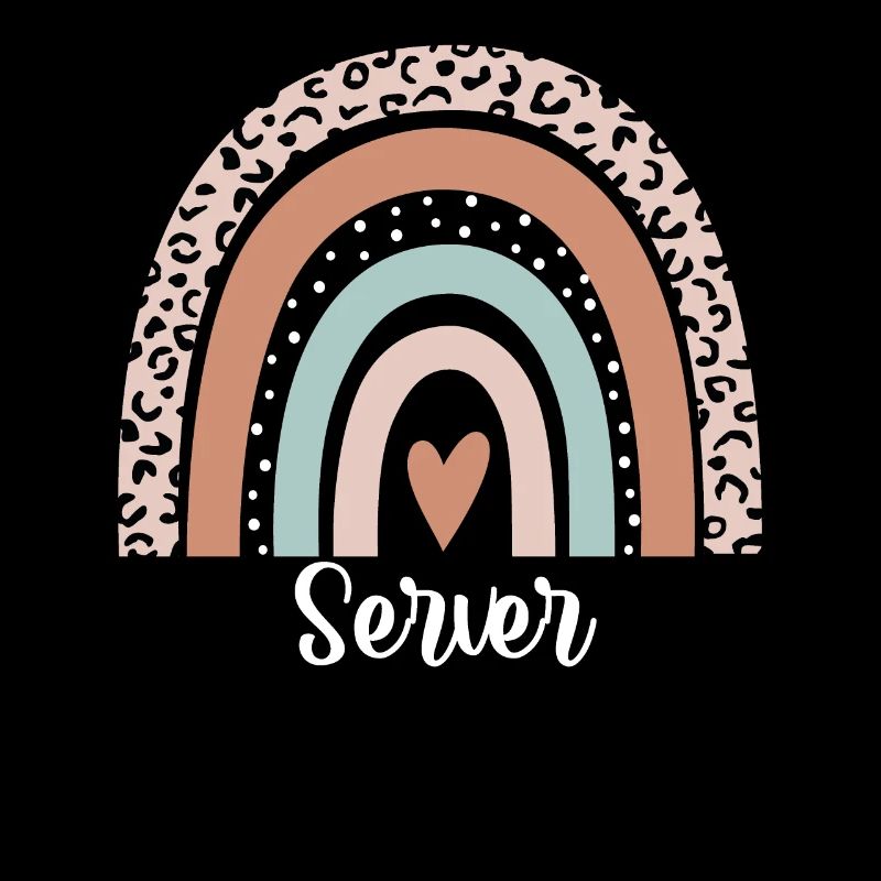 Server Rainbow Leopard Funny Server Appreciation