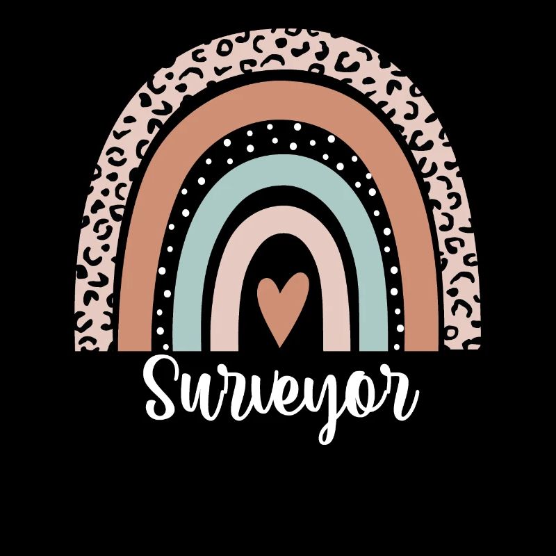 Surveyor Rainbow Leopard Funny Surveyor