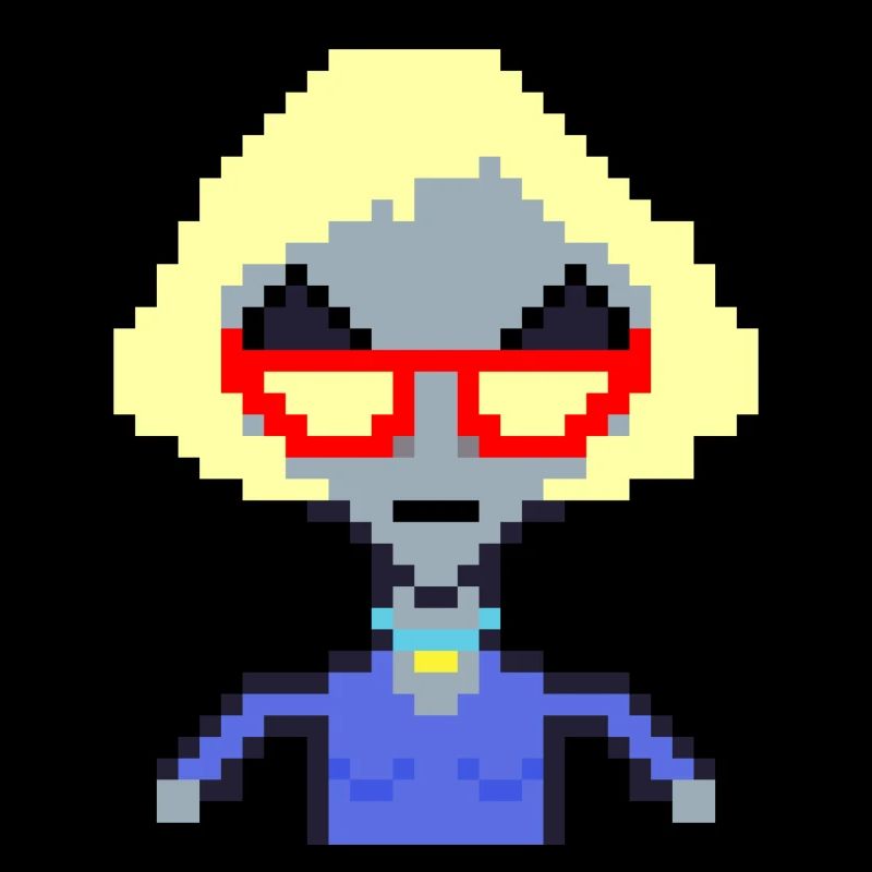 Pixel Alien « Carla Reporter »