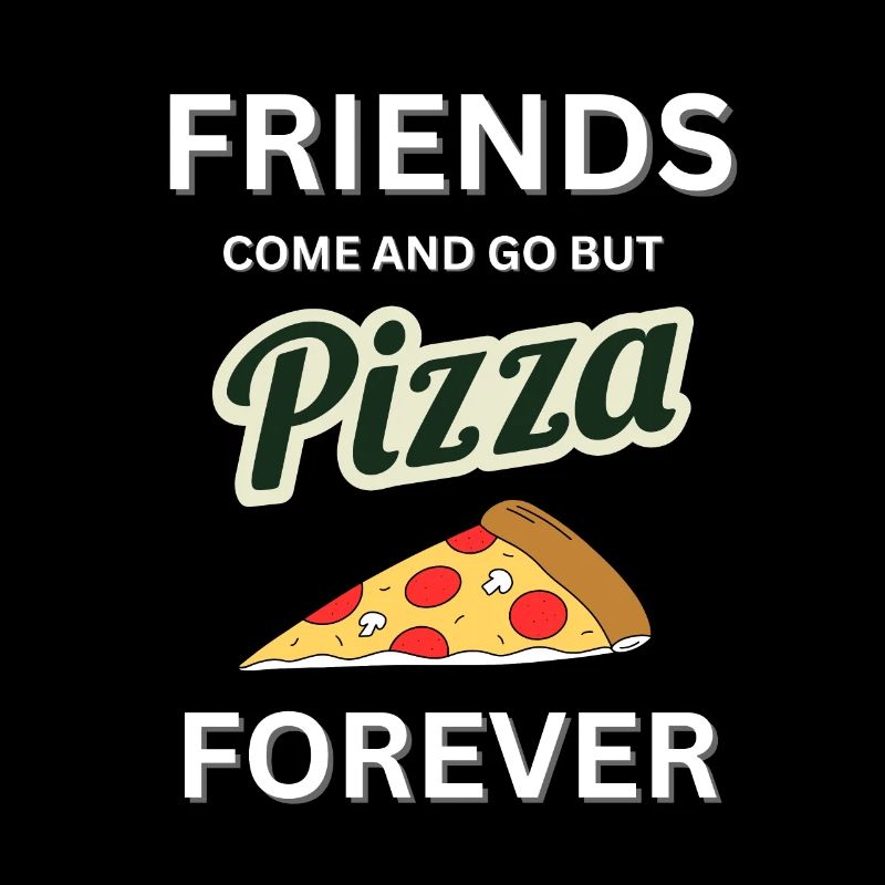 Les amis vont et viennent, mais la pizza est éternelle