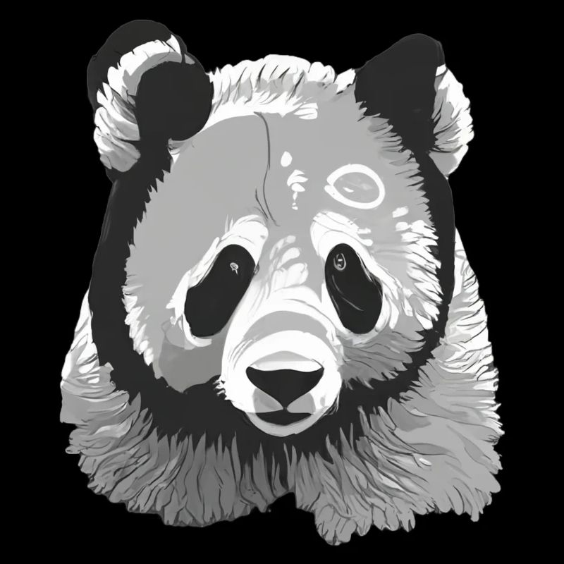 Stylized Baby Panda