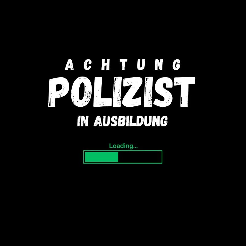 Attention Police Officer In Training Loading