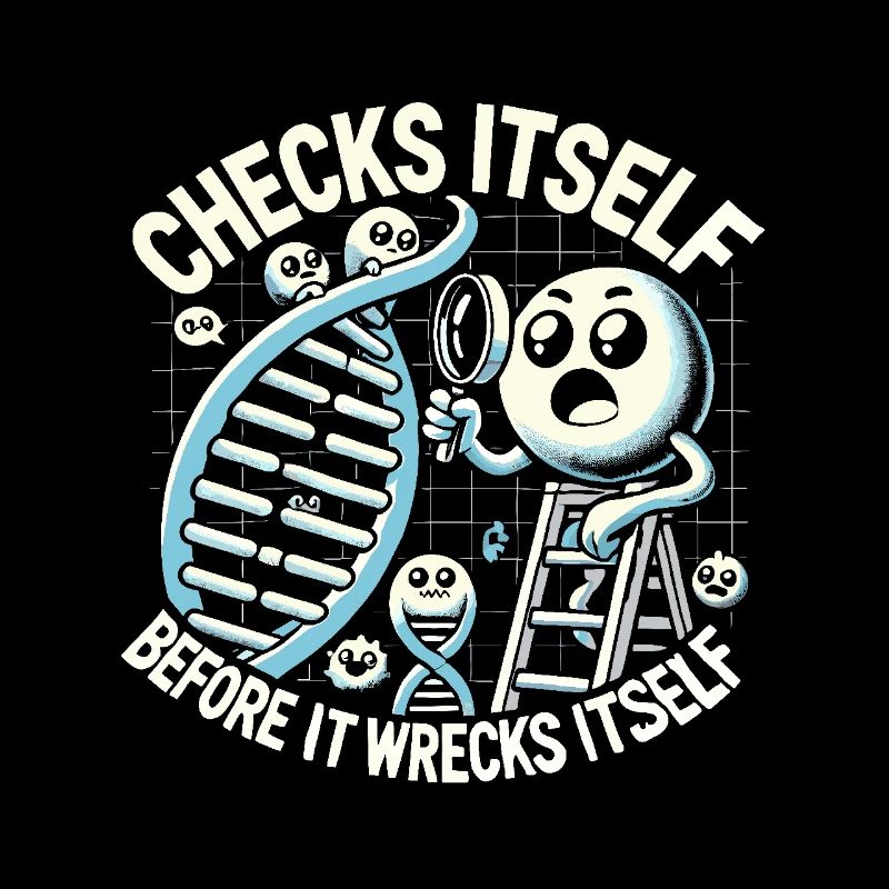 Kontrolliert sich selbst, bevor es sich selbst