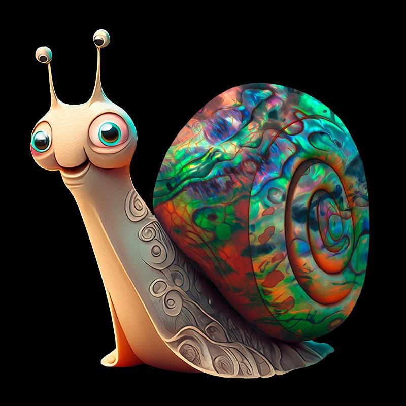 Opal Snail - Opal Snail Shell